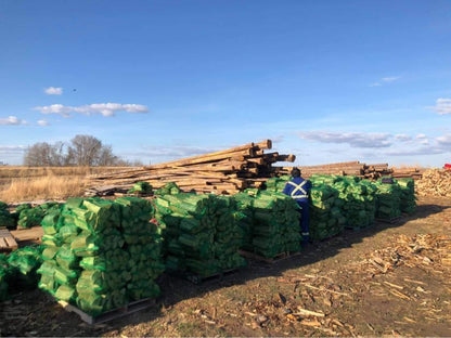 Bags of Firewood